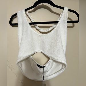 PLT crossover crop top